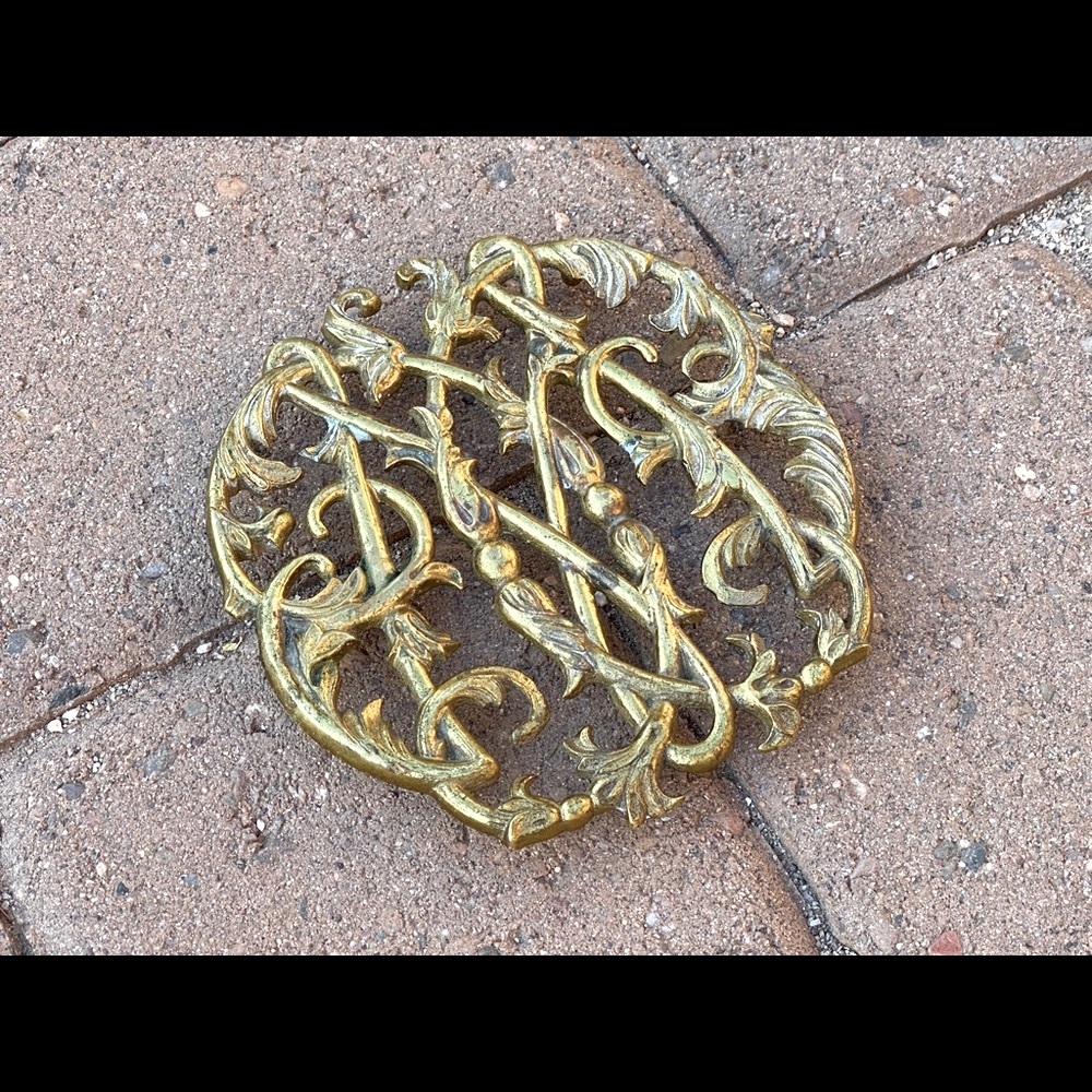 Colonial Williamsburg Brass Trivet